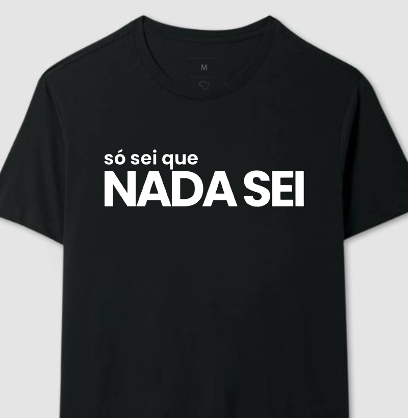 Só sei que nada sei