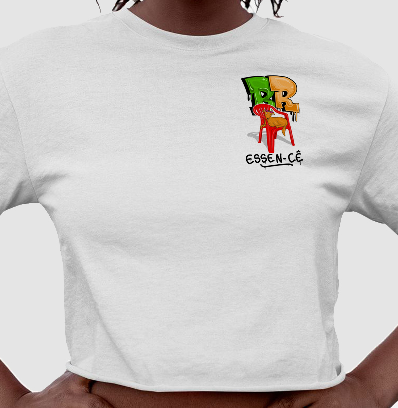 Cropped coleção - ''Br essen-cê Brasilidades'' 