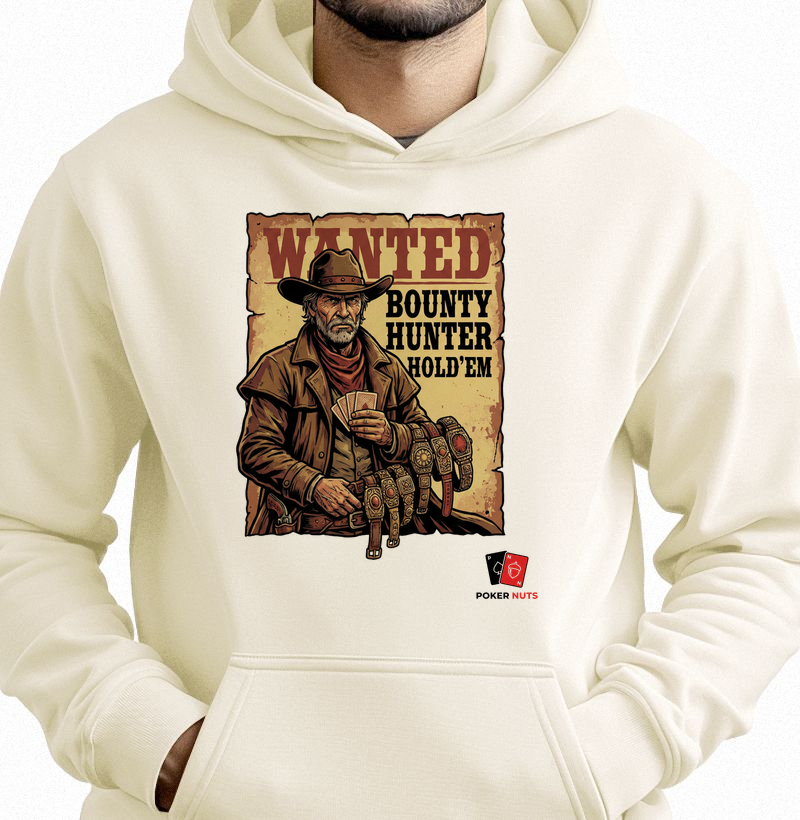 Moletom Capuz Wanted Bounty Hunter Hod'em