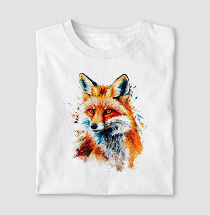 Raposa aquarela