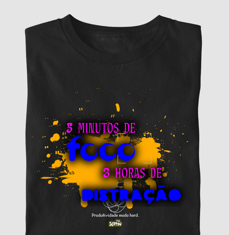 5 Minutos de Foco 3 horas de Distração