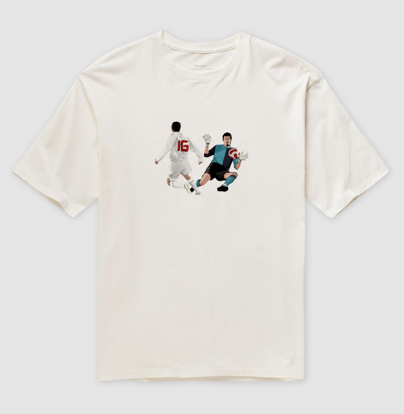 Camiseta Oversized Gol do Mundial