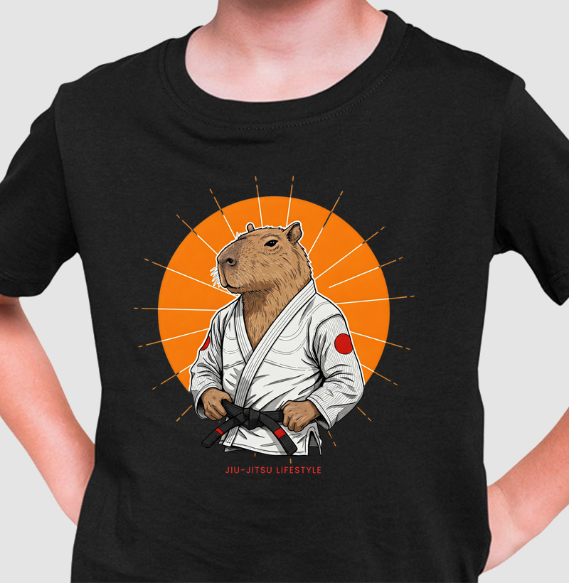 Capivara - Jiu-Jitsu Lifestyle - Infantil