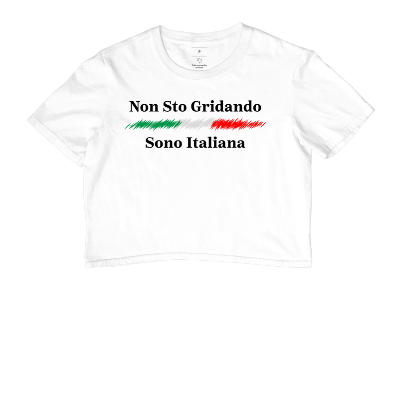 Non Sto Gridando, Sono Italiana
