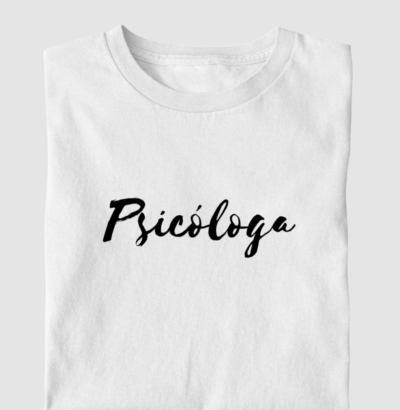 Camiseta psicóloga