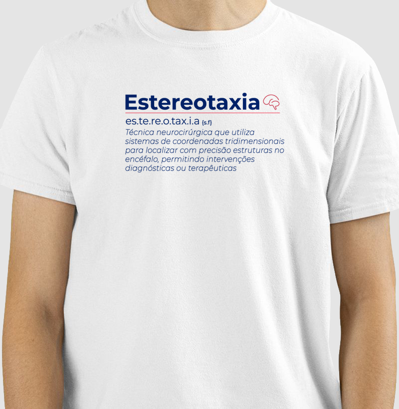 Camiseta Definição Estereotaxia