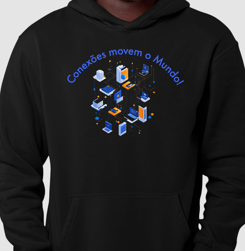 Conexões Hoodie Moletom