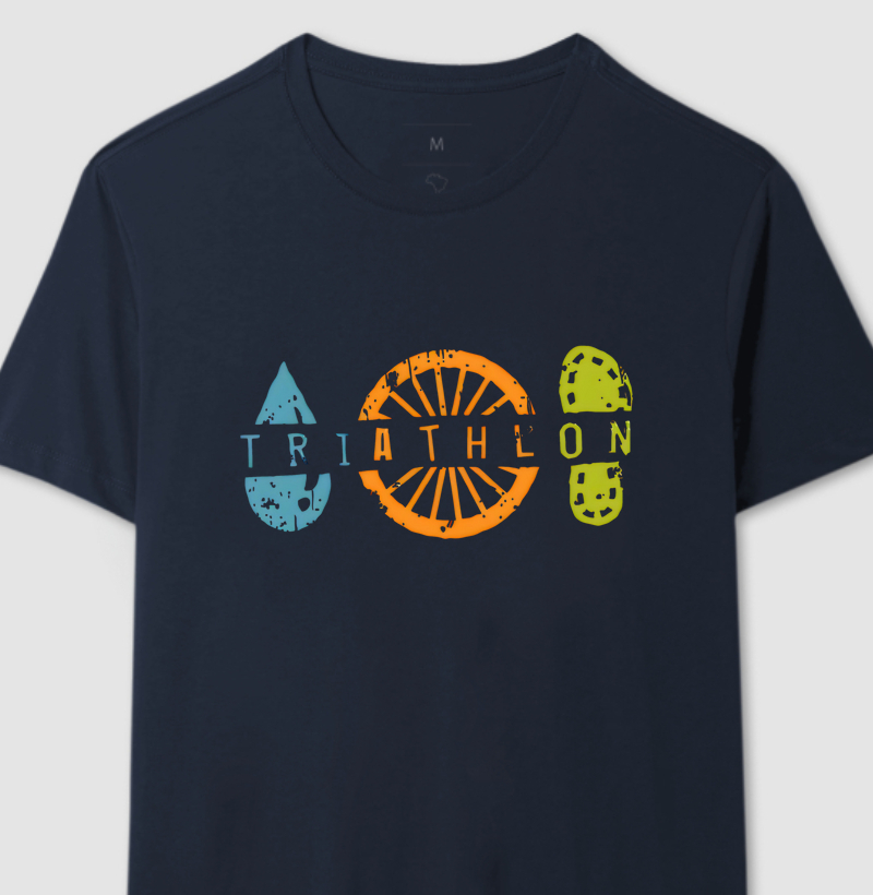 Camiseta Triathlon Elementos