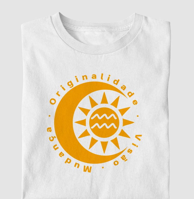  Aquário  Visão • Mudança • Originalidade-  Algodão peruano