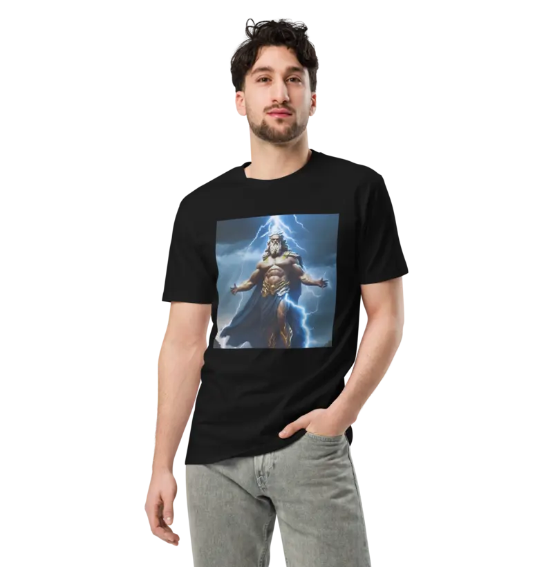 A Força e a Glória de Zeus: Adquira Sua Camiseta Agora!