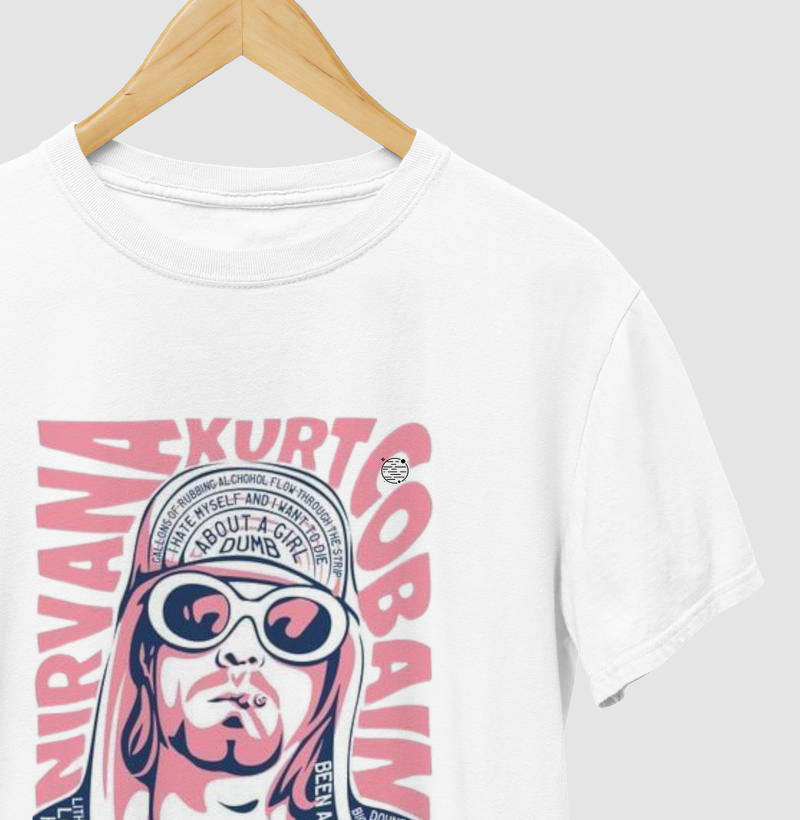 Camiseta Kurt Cobain