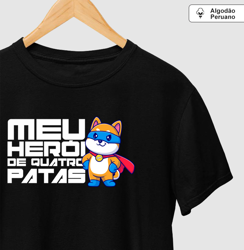 Camiseta meu Herói