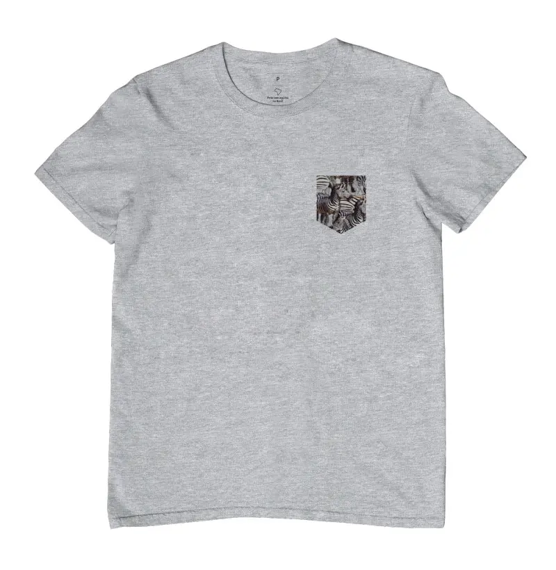Camiseta Pocket Zebras