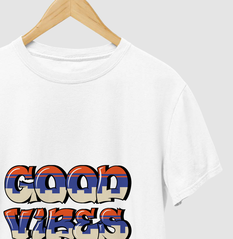 Camiseta good vibes usa