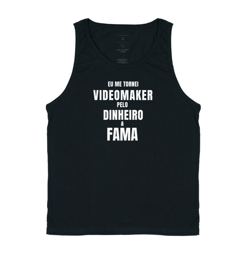 Eu me tornei Videomaker pelo dinheiro e fama