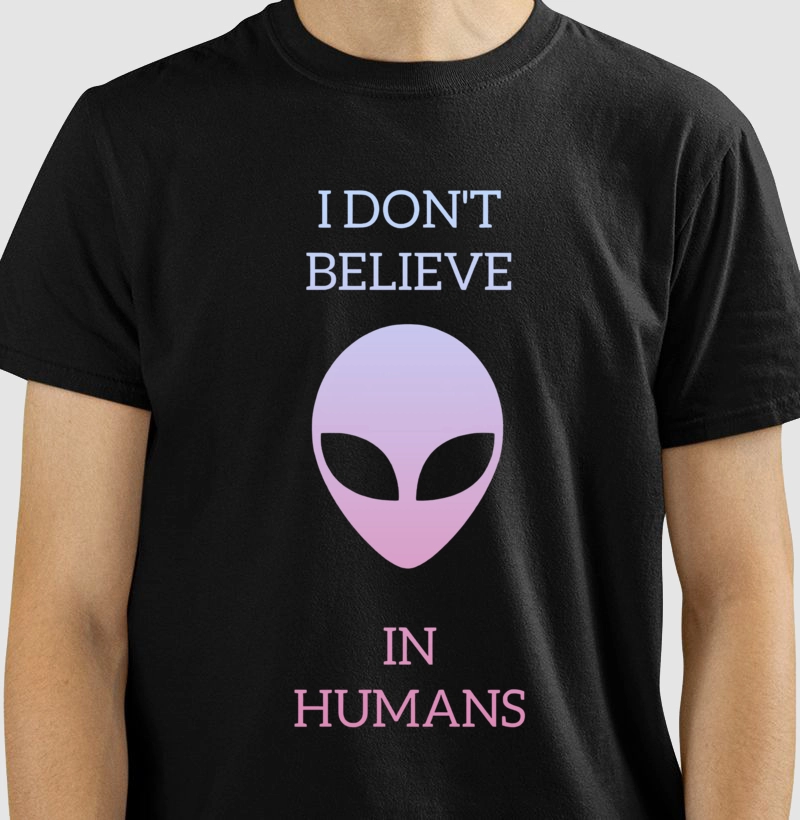 I don't believe in humans