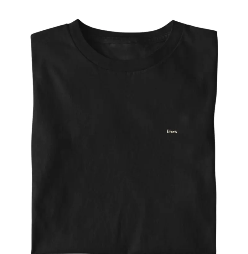 Camiseta Masculina Essentia Colorum Etheris - Preto