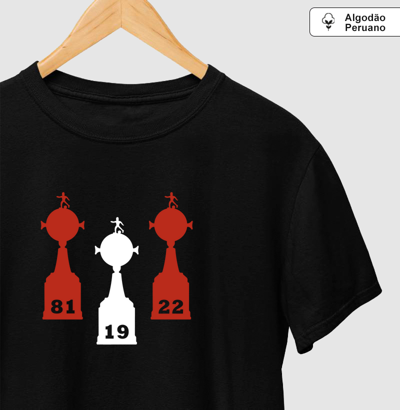 Camiseta Algodão Peruano Taças Eternas