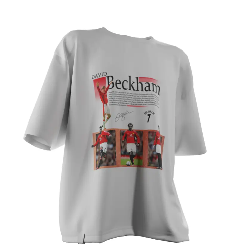 Camiseta David Beckham | Ídolo do Manchester United