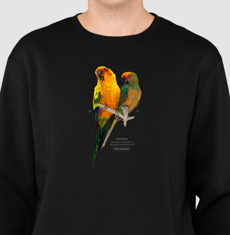 Inky Aves - Jandaias - Moletom