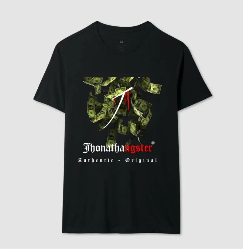 Camiseta Masculina Jhonathangster Dollar Down 