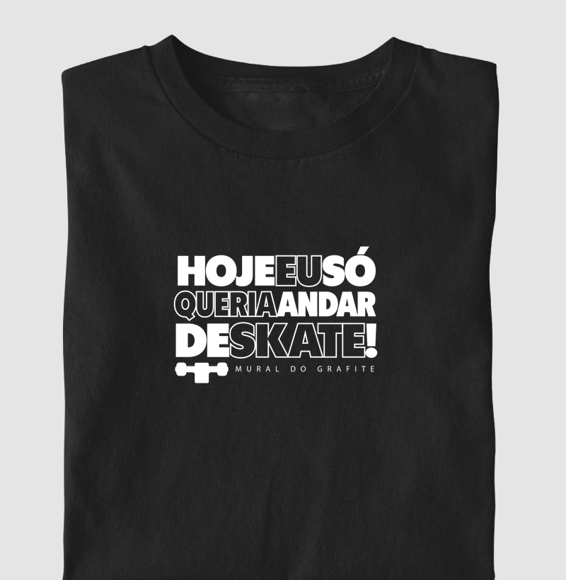 Hoje é dia de Skate