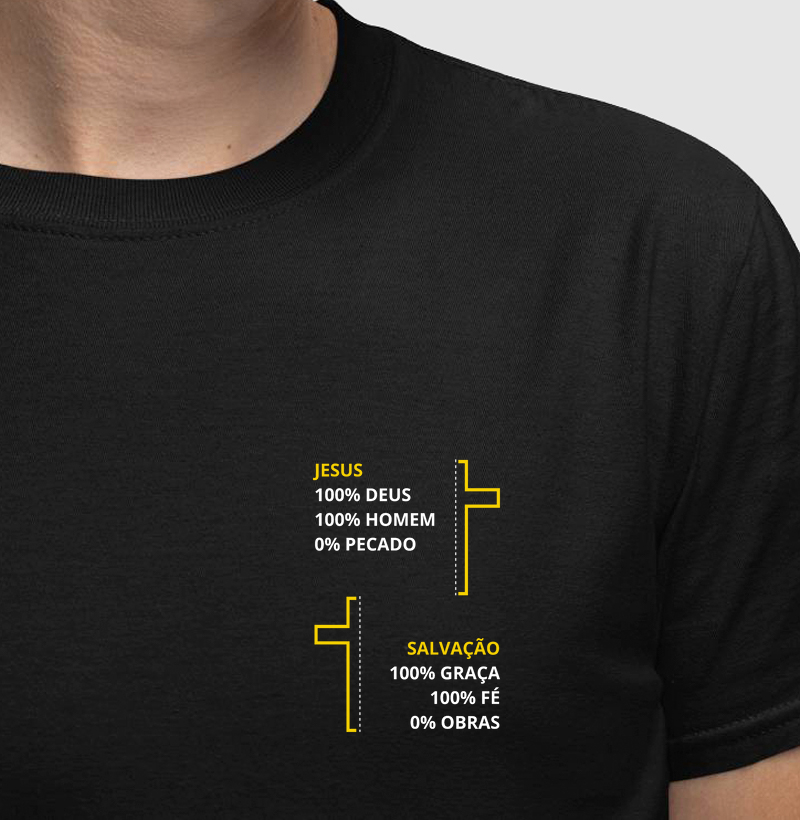 Camiseta Jesus 100%