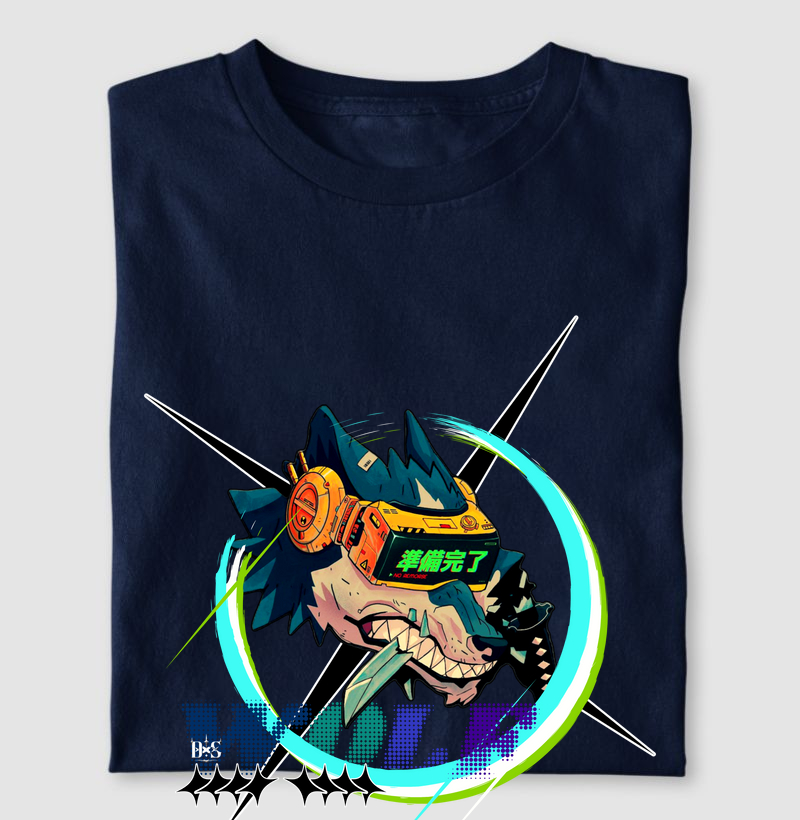 Camiseta ReservaINK CyberWolf