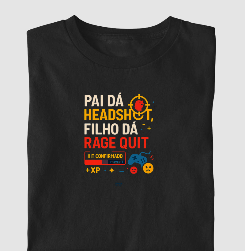 Pai Dá Headshot Filho Dá Rage Quit