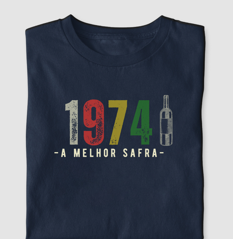 Camiseta A Melhor Safra 1974