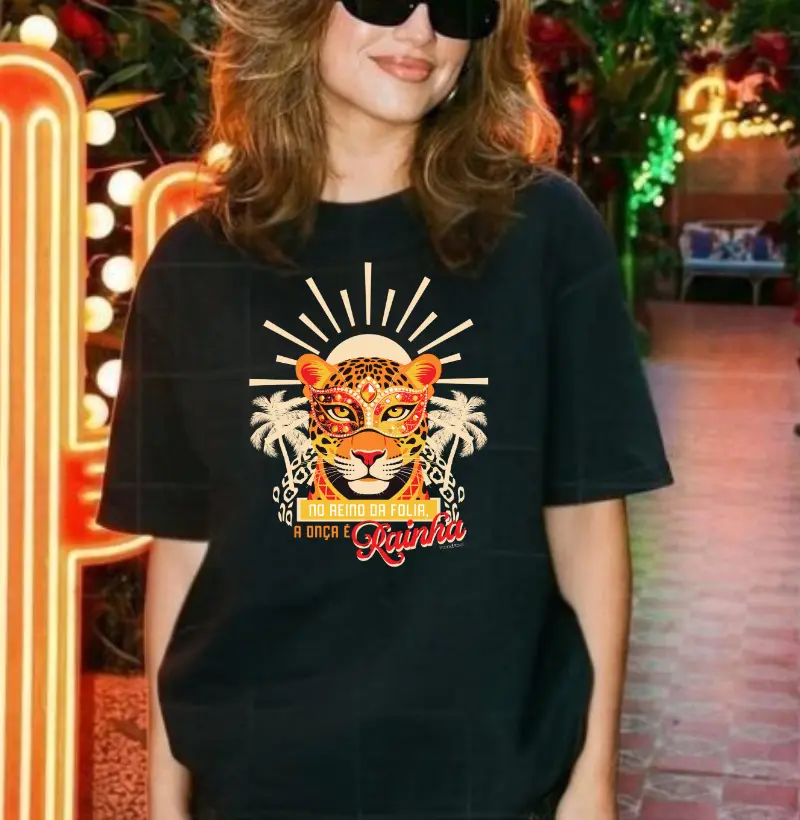 No reino da folia, a onça é Rainha