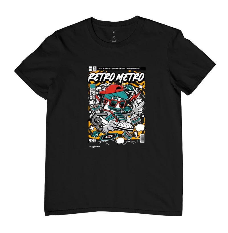 Camiseta Retro Metro
