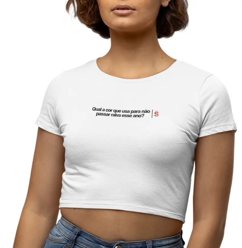 Qual a cor que usa para nao passar raiva esse ano Minimalist