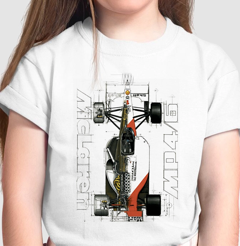 Camiseta Infantil - Mp4/6 Kikoautos - by Reserva Ink