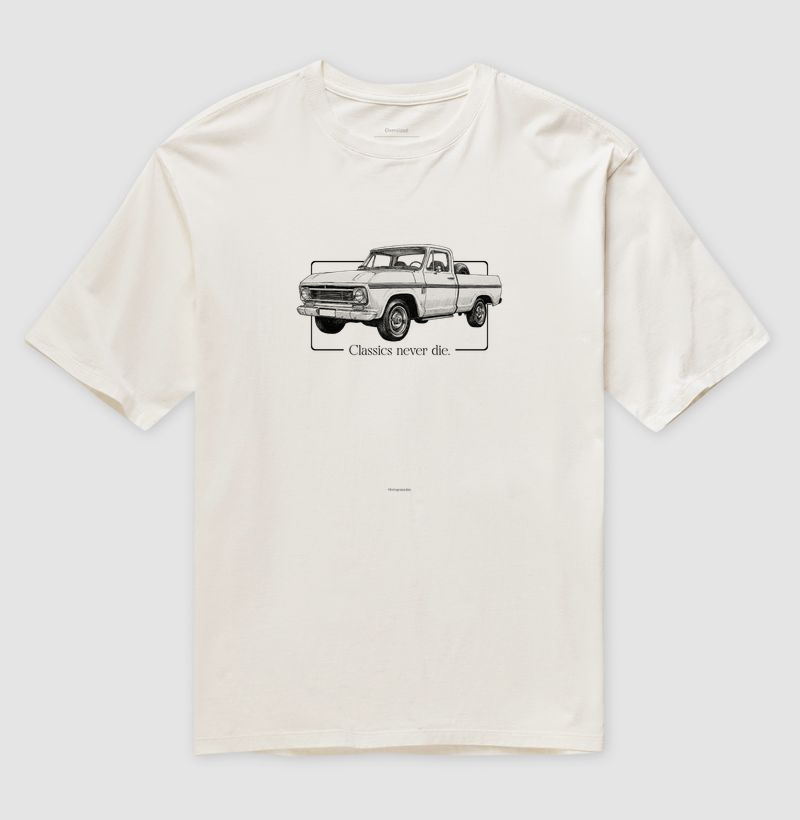 Camiseta Chevrolet C-10 Picape Clássica - Classics Never Die