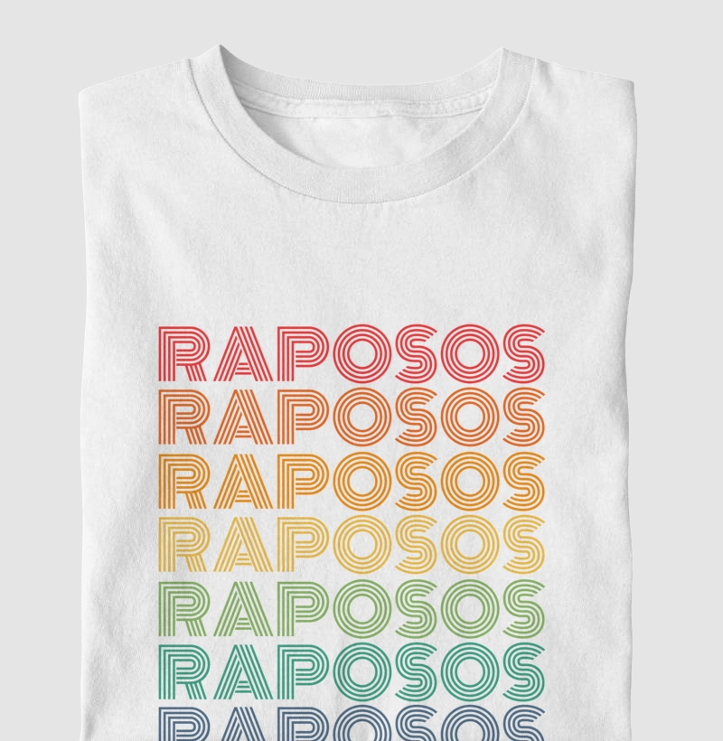 Raposos Letreiro Retrô