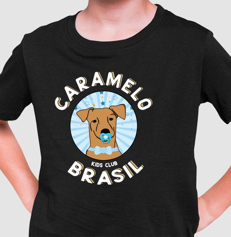 Camiseta Infantil Caramelo Kids Club