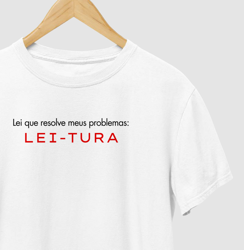 camiseta LEI-TURA
