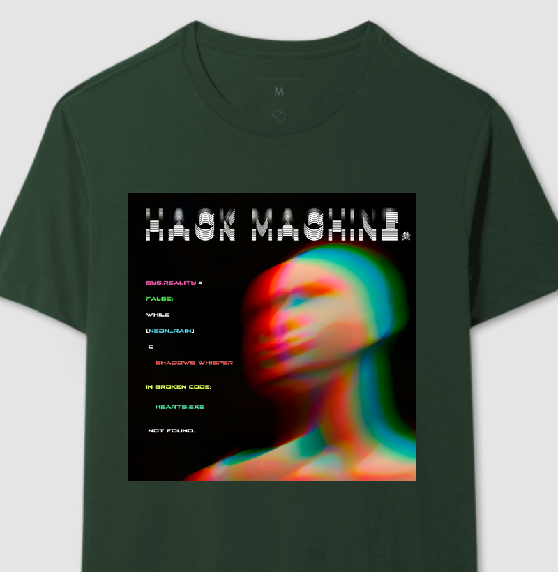 Camiseta Hack Machine – Falha Interior / Reboot Parade™