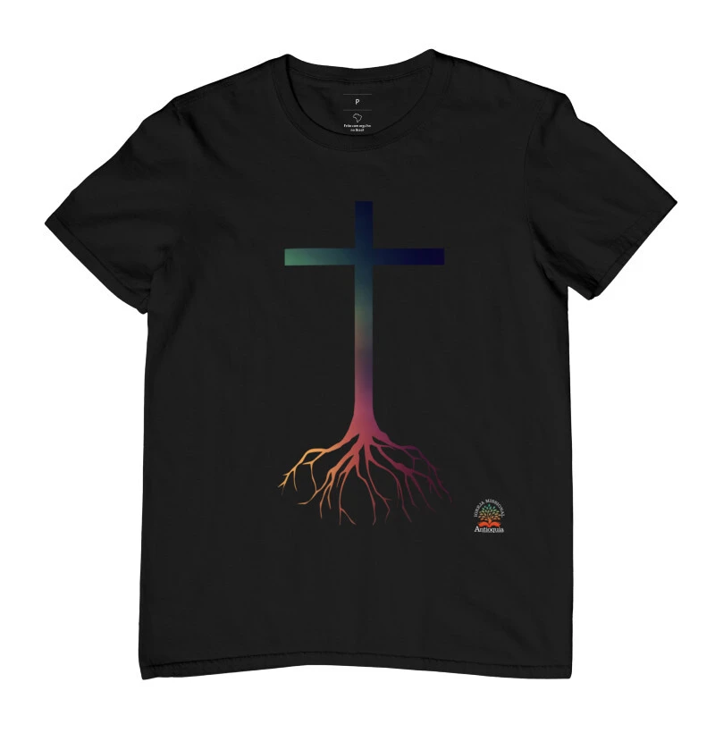 Camiseta Cruz raiz
