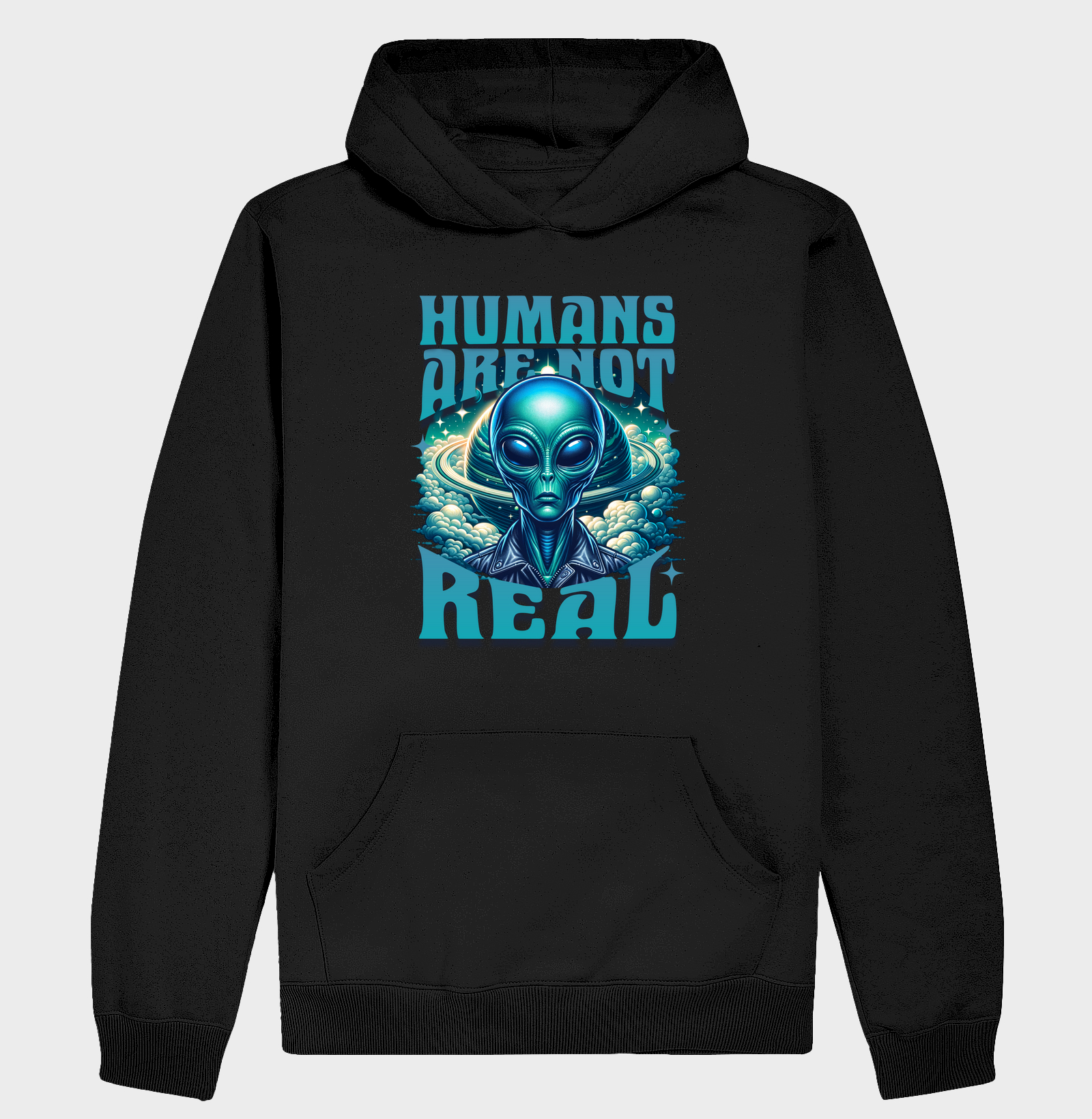 Humans Are Not Real - Hoodie Moletom