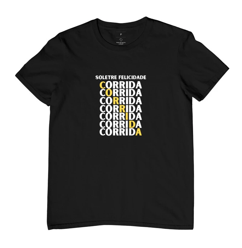Camiseta Soletre Felicidade