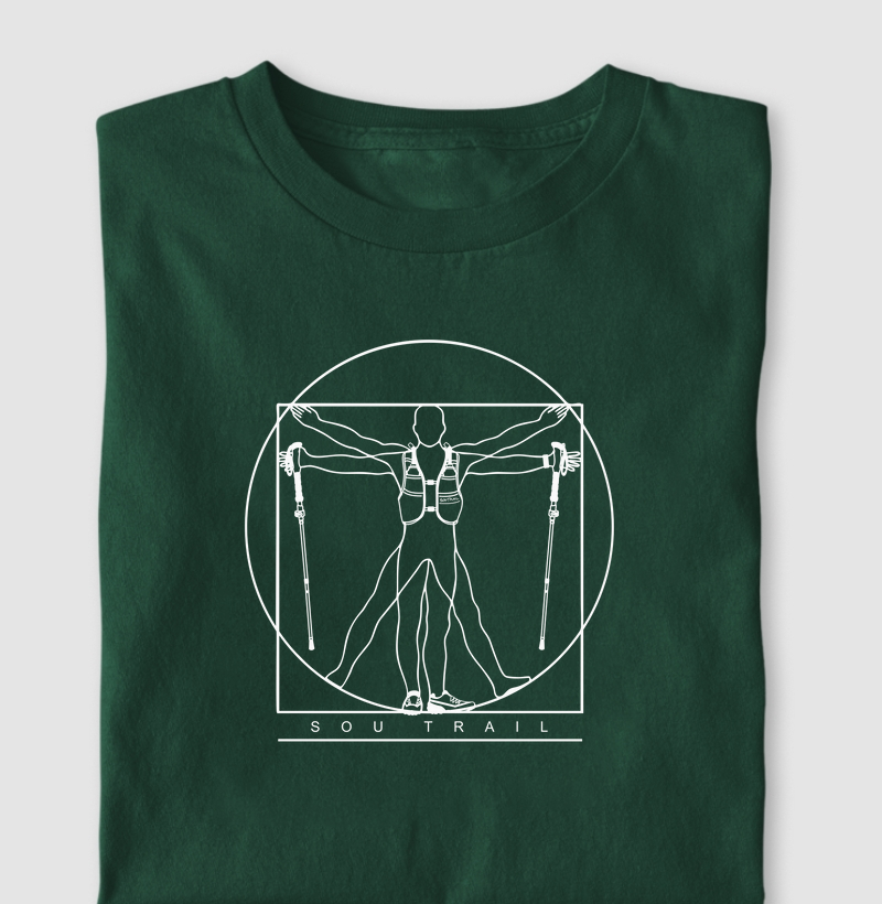 Camiseta Homem do Trail Davinci