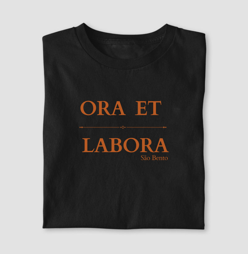Camiseta Ora et Labora 
