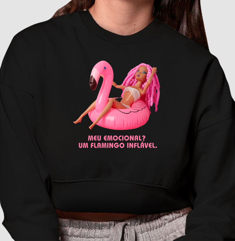 Meu Emocional? Um Flamingo Inflável