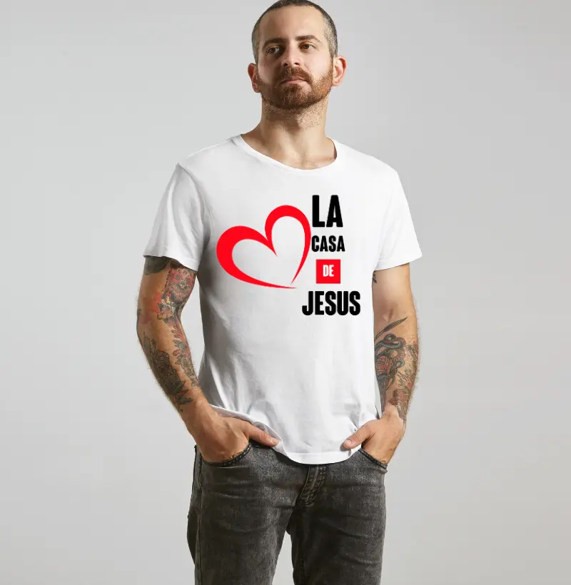 Camisa Branca La casa de Jesus