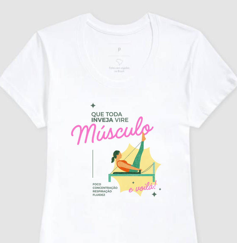 Que toda inveja vire músculo.