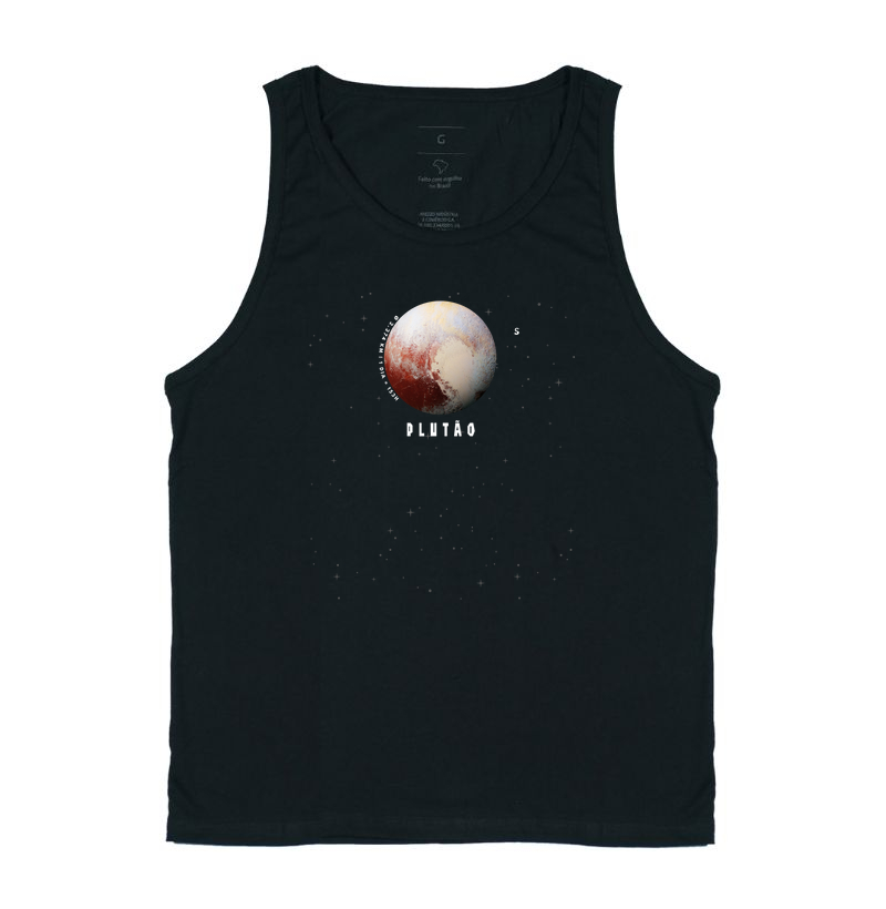Plutão, o Guardião dos Segredos. Camiseta Supernova Estampada 