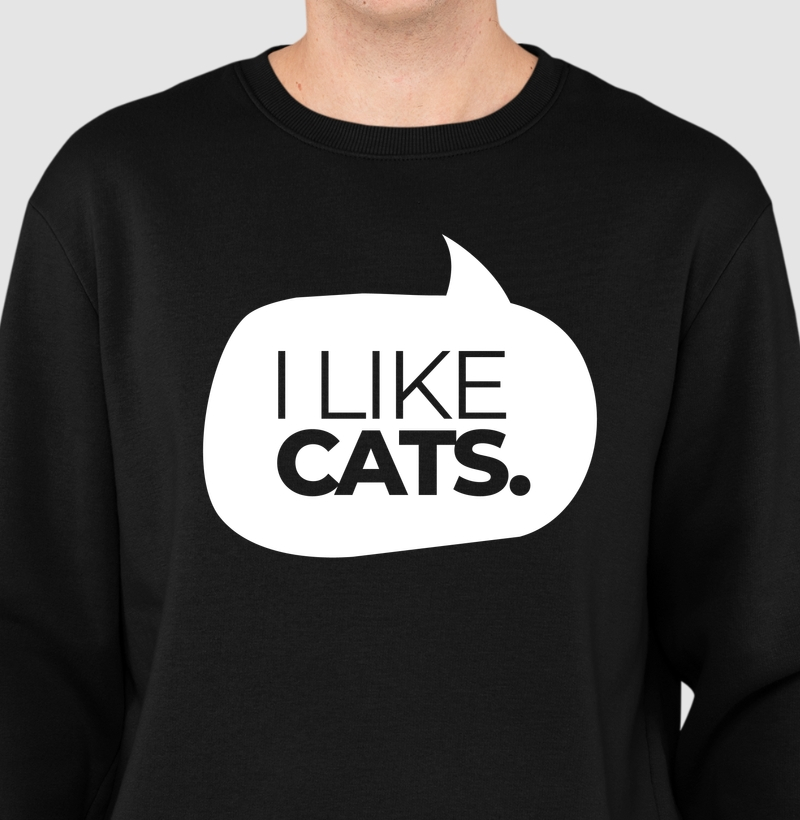 I like cats