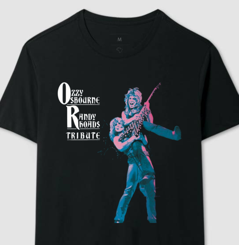 Camiseta Ozzy Osbourne - Randy Rhoads Tribute
